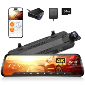 WOLFBOX G930 10 Inch Wifi Dash Camera
